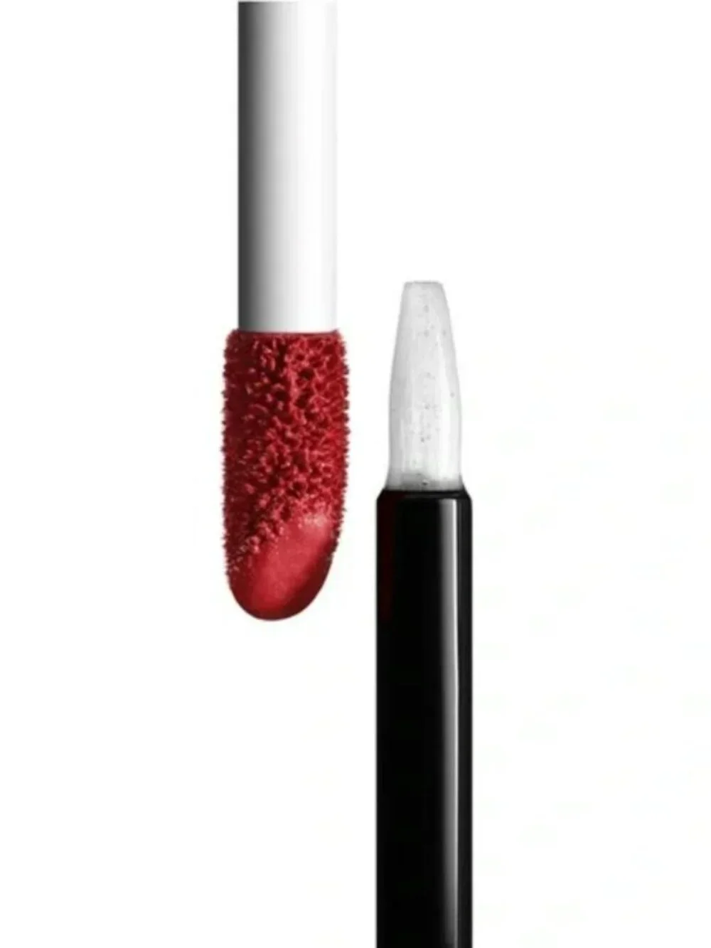 Chanel Rouge Double Intensite Ultra Wear Lip Color 49 Ever Red NIB Gloss Duo